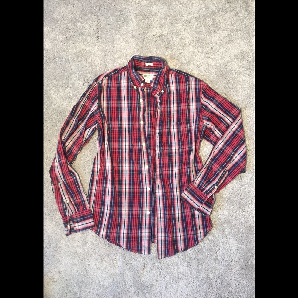 J. Crew • Tailored Fit Button Shirt - Picture 1 of 3